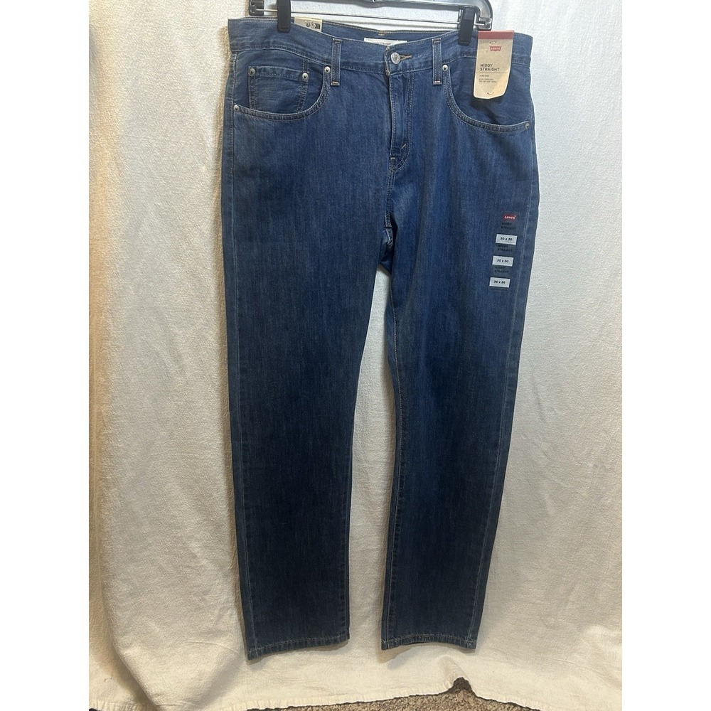 NWT Levi's Men's Middy Straight Fit Jeans Size 30x30 Very Lightweight